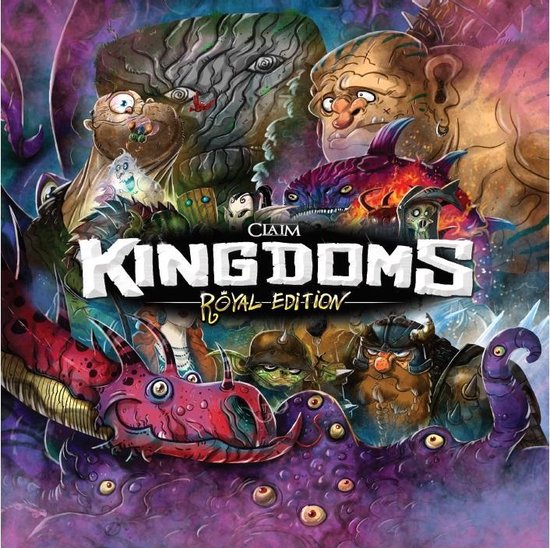White Goblin Games bordspel Claim Kingdoms Royal Edition (NL) - Zwart