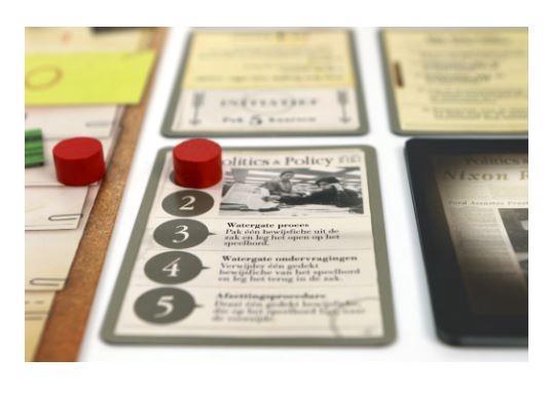 White Goblin Games gezelschapspel Watergate (NL) - Zwart