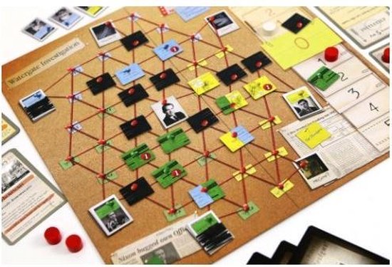 White Goblin Games gezelschapspel Watergate (NL) - Zwart