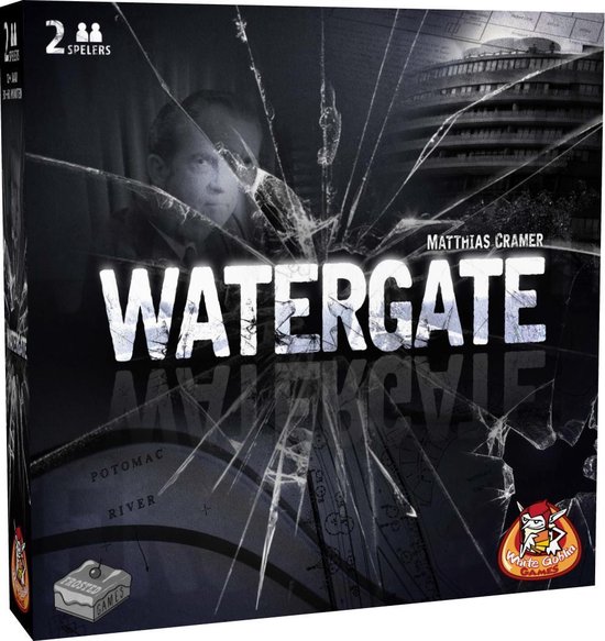 White Goblin Games gezelschapspel Watergate (NL) - Zwart