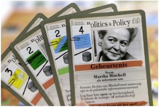 White Goblin Games gezelschapspel Watergate (NL) - Zwart