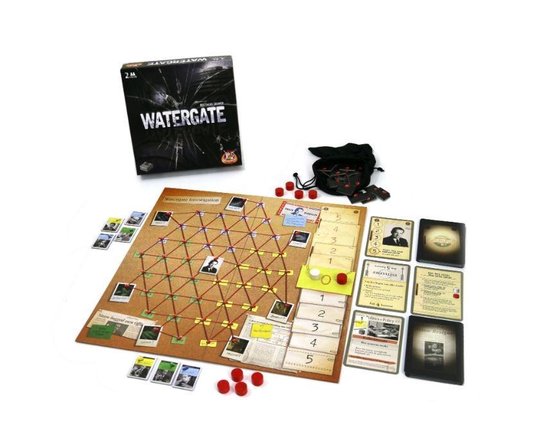 White Goblin Games gezelschapspel Watergate (NL) - Zwart