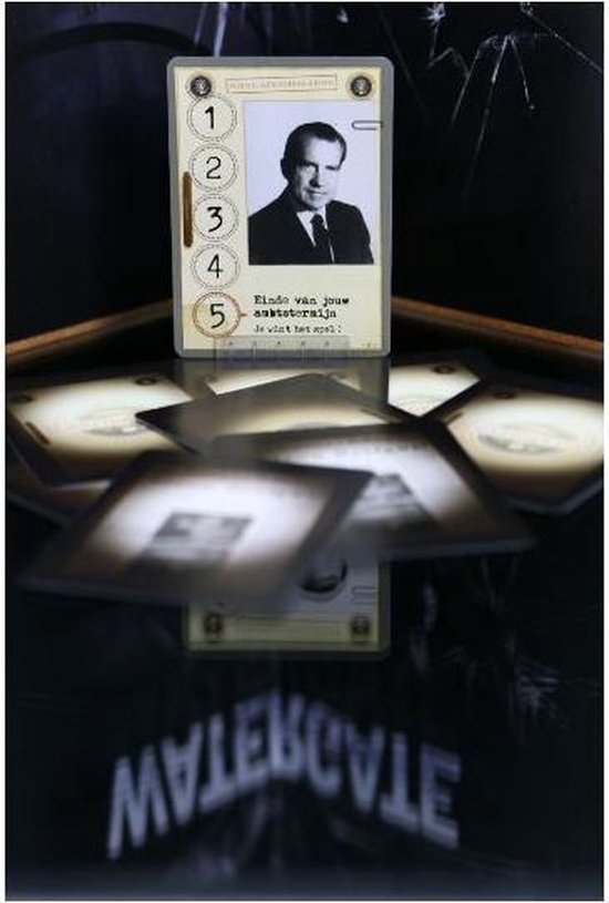 White Goblin Games gezelschapspel Watergate (NL) - Zwart