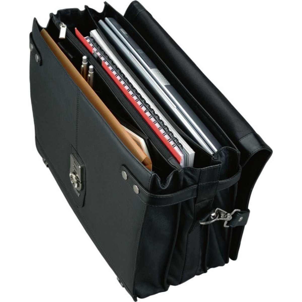 Juscha Aktetas Alassio Monza. leer. - Zwart