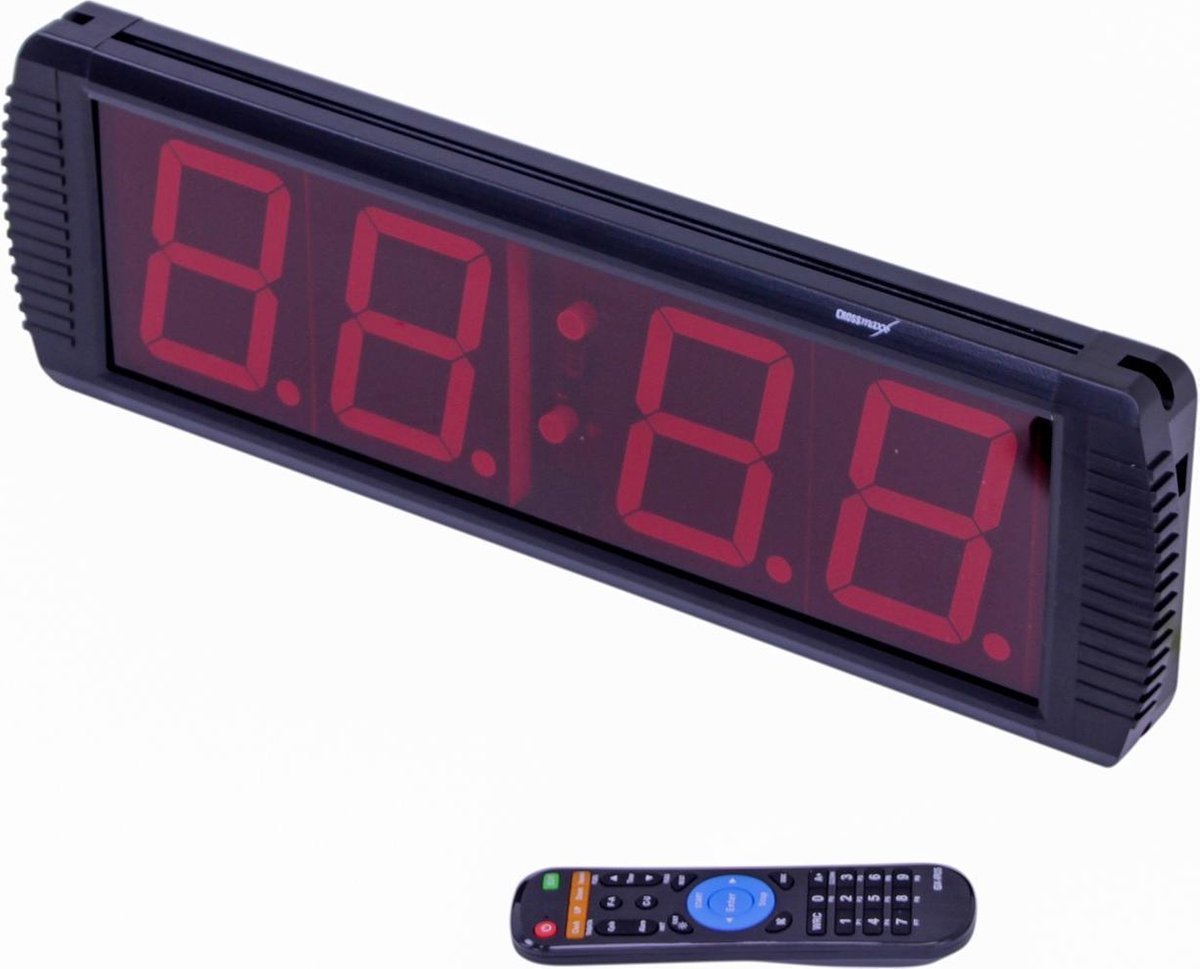 Lifemaxx Crossmax 4 Digit Timer - Zwart