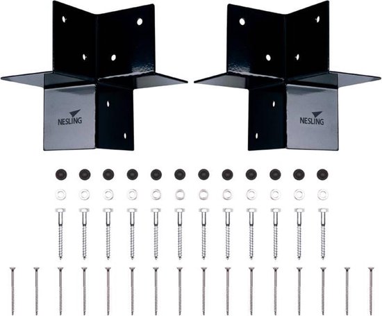 Nesling Pergola Kit - hoek element - Grijs