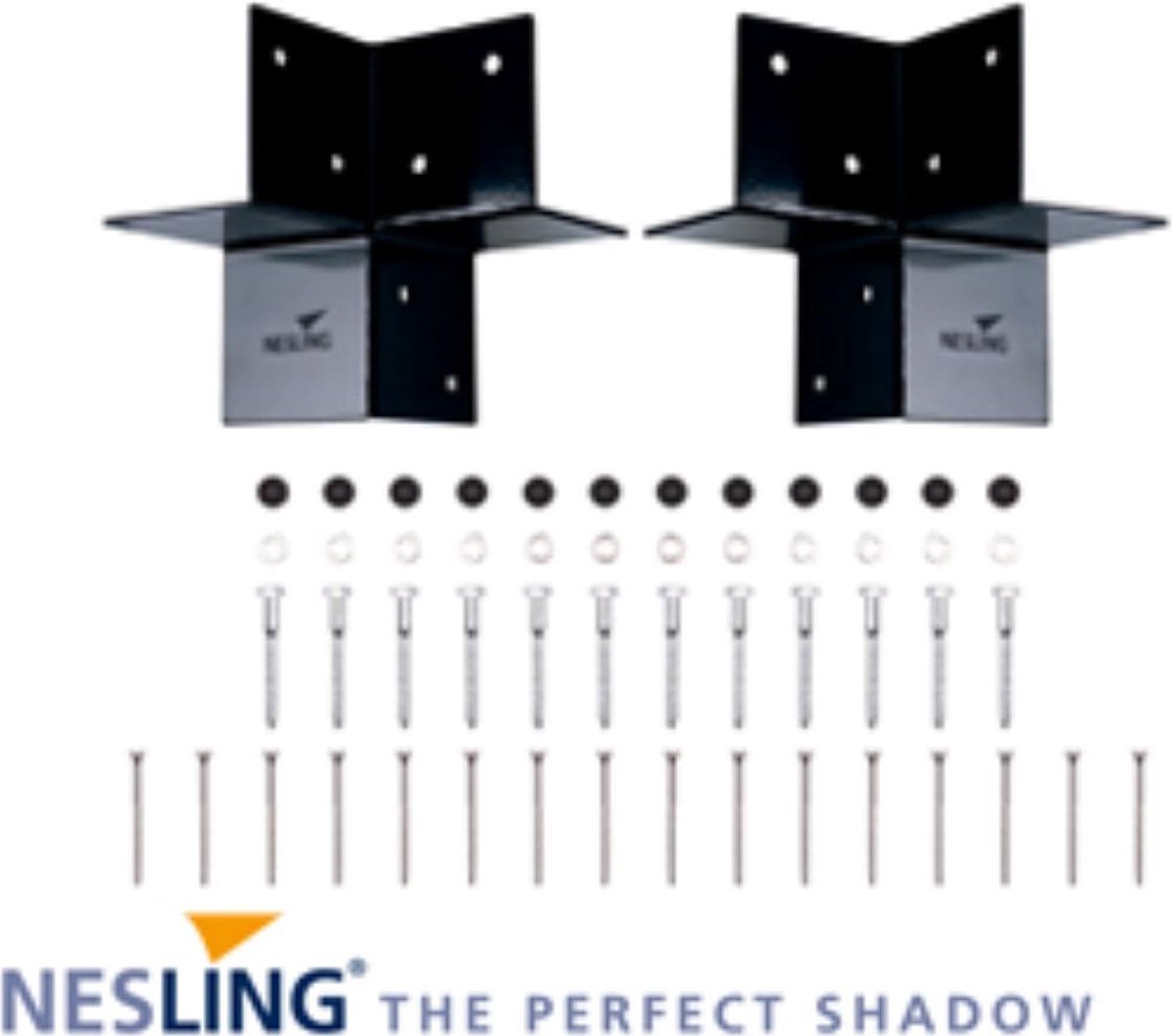 Nesling Pergola Kit - hoek element - Grijs