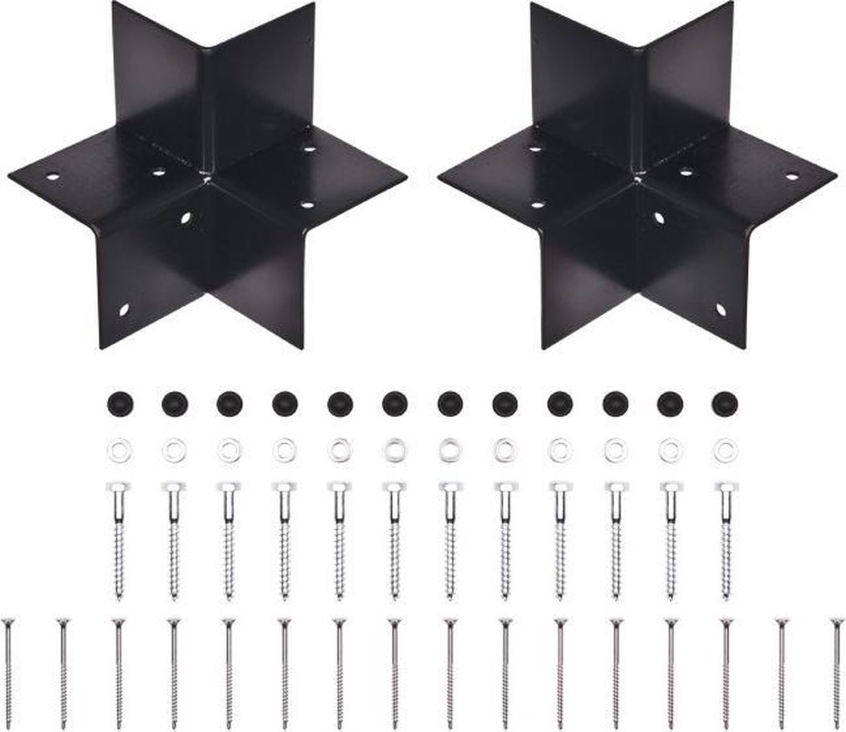 Nesling Pergola Kit - hoek element - Grijs
