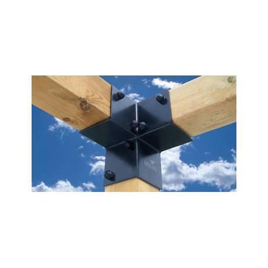 Nesling Pergola Kit - hoek element - Grijs