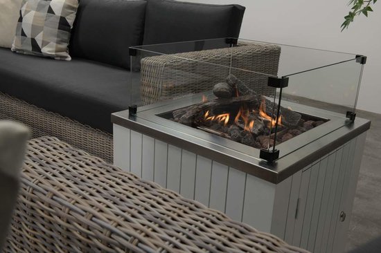 Cozy Living Garden Impressions glas set 52x52 cm