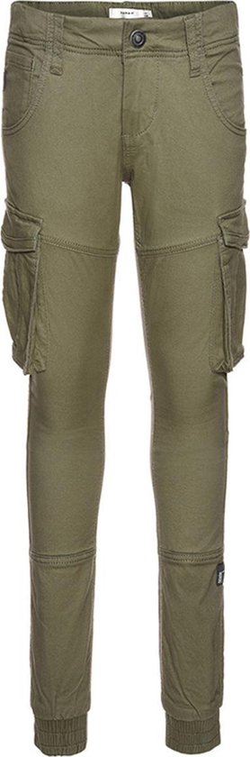 Name it Cargo broek Regular fit - Groen