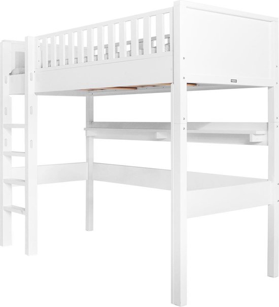 Bopita Nordic Hoogslaper XL Rechte Trap - 90 x 200 cm - Wit