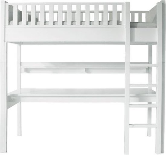 Bopita Nordic Hoogslaper XL Rechte Trap - 90 x 200 cm - Wit