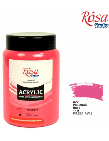 Rosa Studio Acrylverf 400 ml 422 Rose - Rose Goud