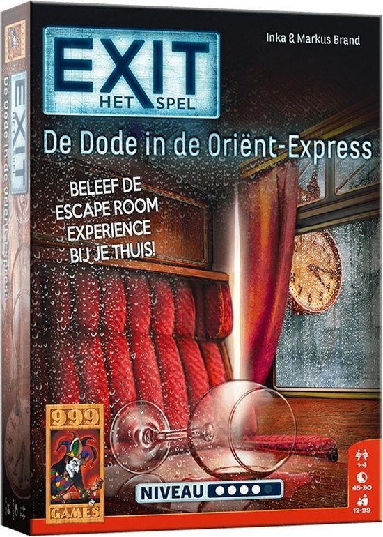 999Games 999 Games breinbreker EXIT - De dode in de Orient Express