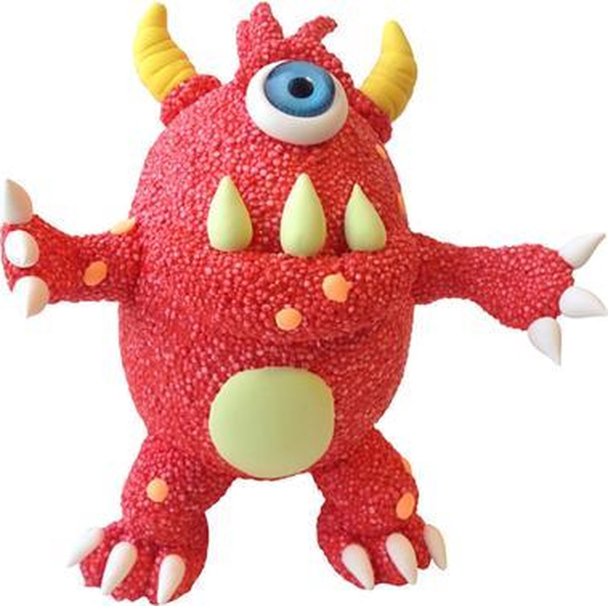 Silk Clay knutselset Ugly Monsters 6-delig - Rood