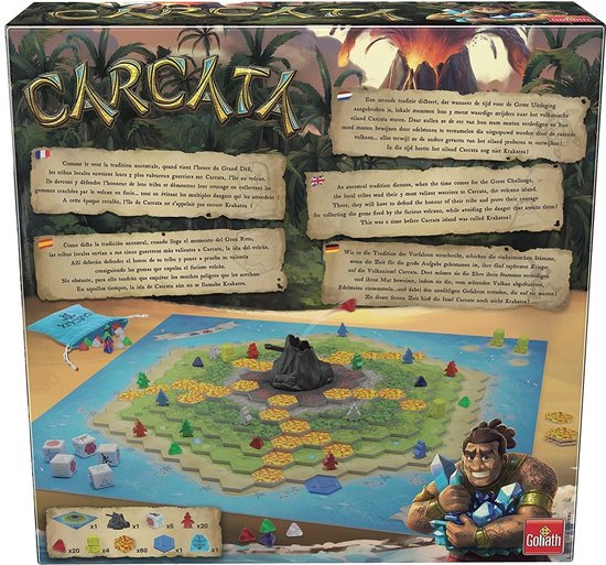 Goliath gezelschapsspel Carcata junior 27 cm karton