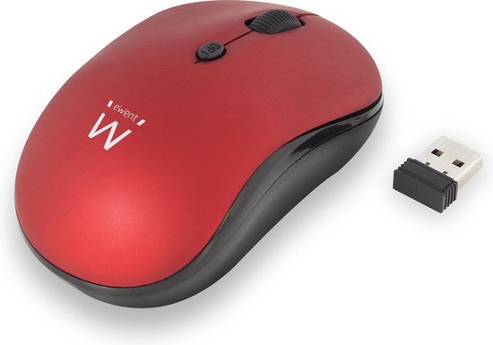 Ewent EW3230 muis RF Draadloos Optisch 1600 DPI Ambidextrous