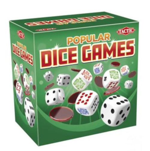Tactic dobbelsteenspel Dice Games 12 x 12 cm 113-delig