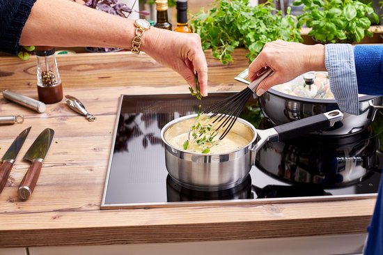 Rösle Siliconen Garde, 22 cm - - Zwart