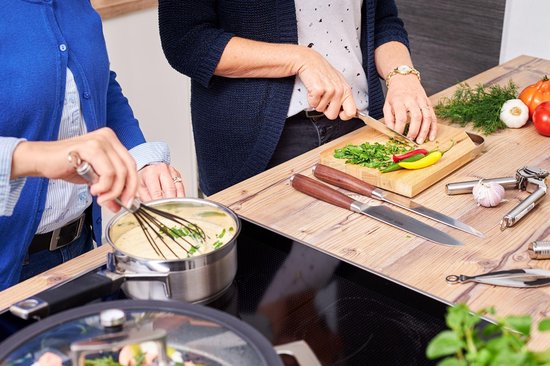 Rösle Siliconen Garde, 22 cm - - Zwart