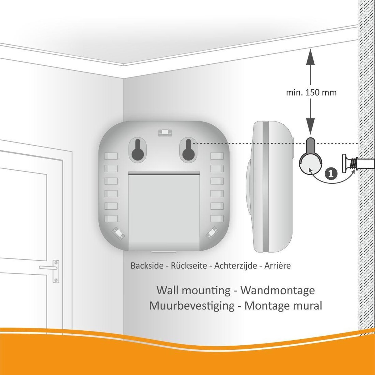 ELRO Connects FC480111R Koolmonoxidemelder (1 jaar) - Groen