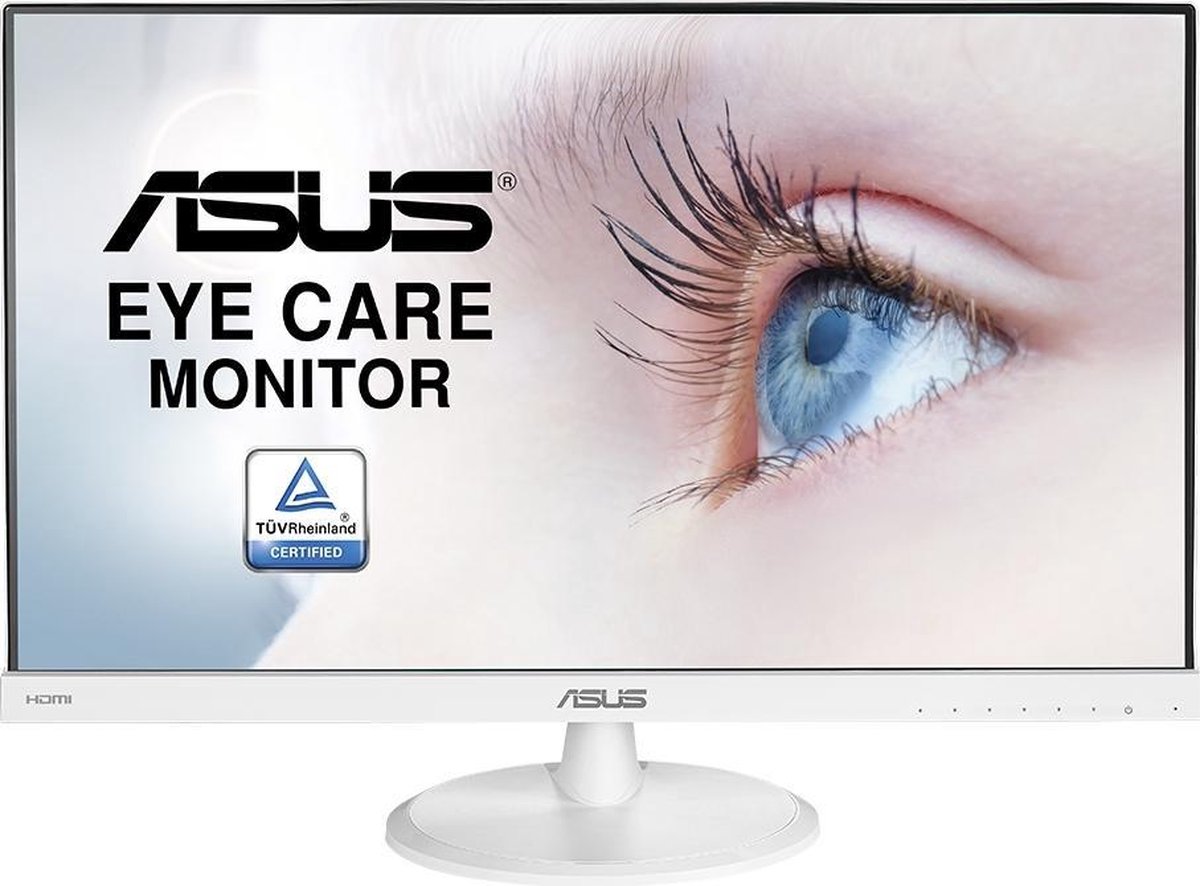 Asus VC239HE-W computer monitor 58,4 cm (23'') 1920 x 1080 Pixels Full HD LED Flat Mat Zwart, - Blanco