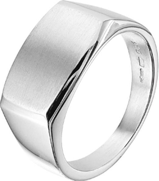 Tft Ring Poli/mat Zilver - Silver
