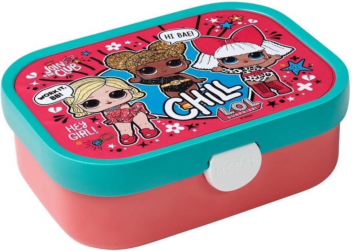 Mepal Rosti lunchbox Campus L.O.L. Surprise junior rood 3-delig