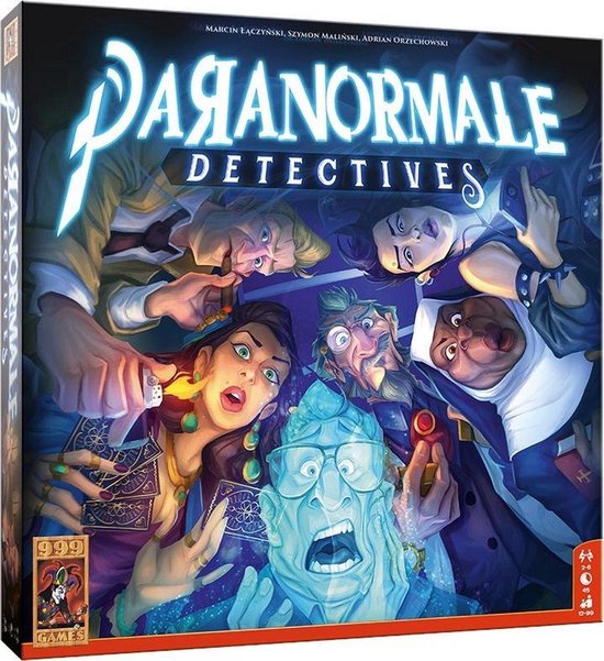 999Games gezelschapsspel Paranormale Detectives 10 cm karton