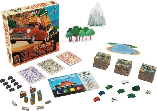 999Games gezelschapsspel Getaway Driver 20 cm karton (NL)