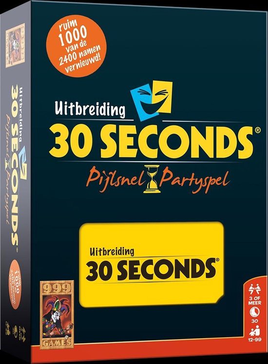 999Games bordspel 30 Seconds: Uitbreiding