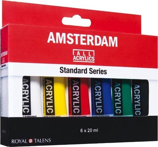 Talens Royal Amsterdam Acrylset 6x20 ml
