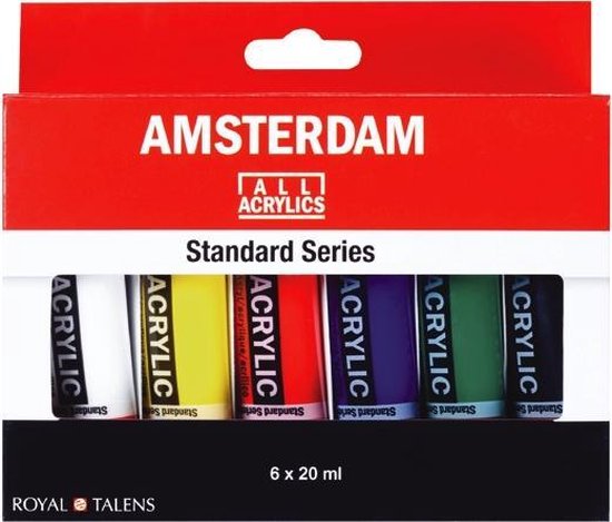 Talens Royal Amsterdam Acrylset 6x20 ml