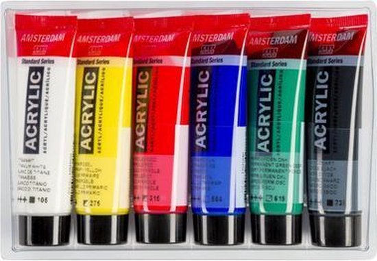 Talens Royal Amsterdam Acrylset 6x20 ml