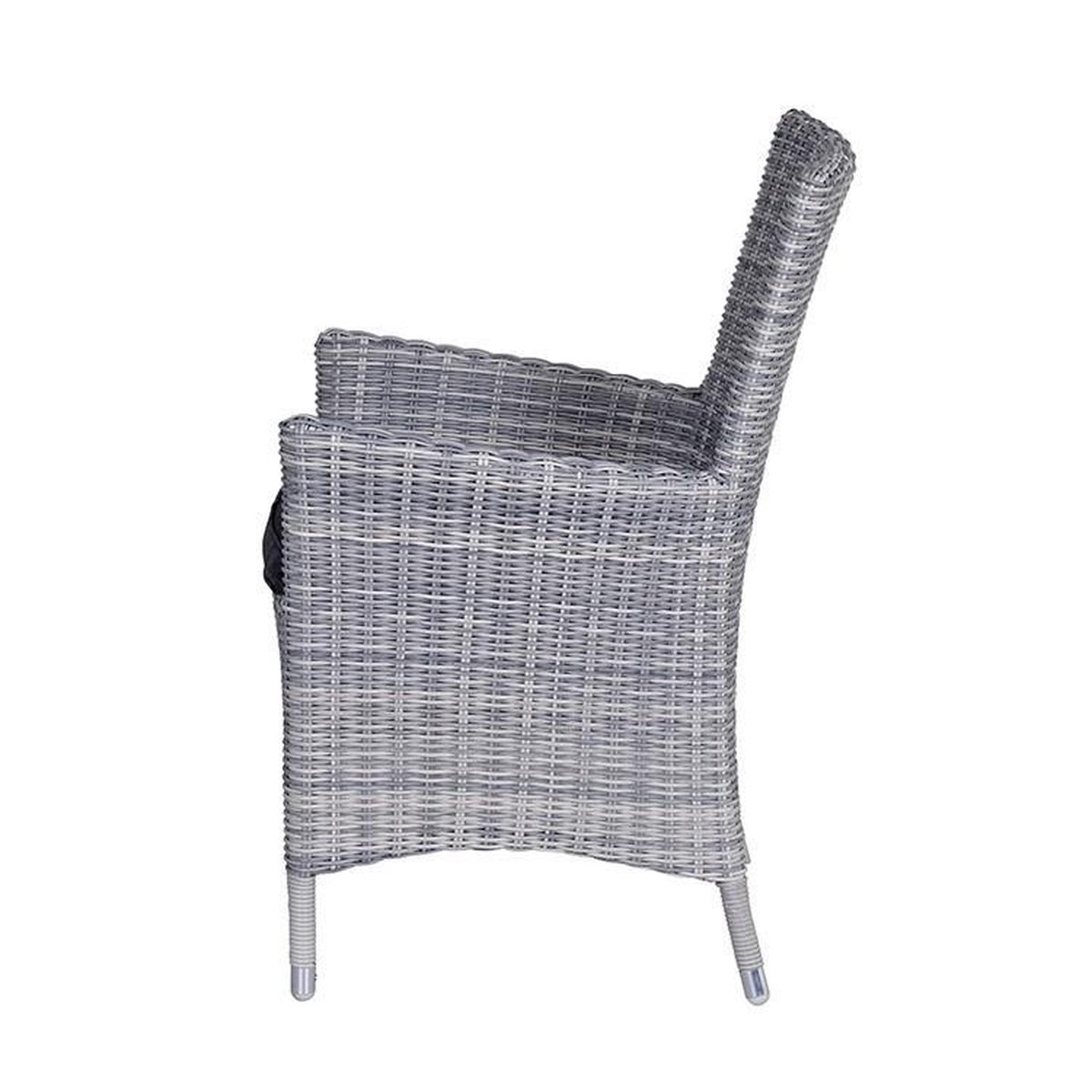 Garden Impressions Sharon tuinstoel licht - 4 stuks - Grijs