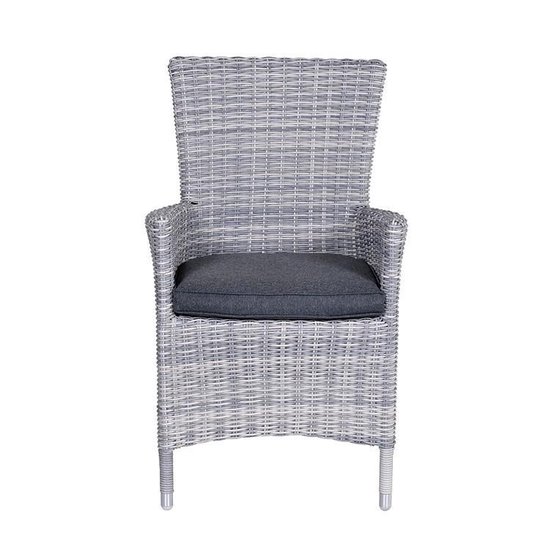 Garden Impressions Sharon tuinstoel licht - 4 stuks - Grijs