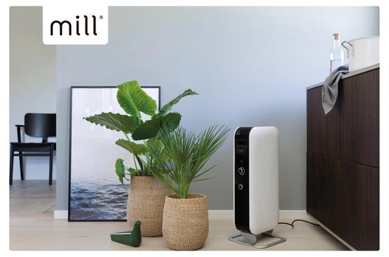 Mill - AB-H1000MEC Olieradiator - - Wit