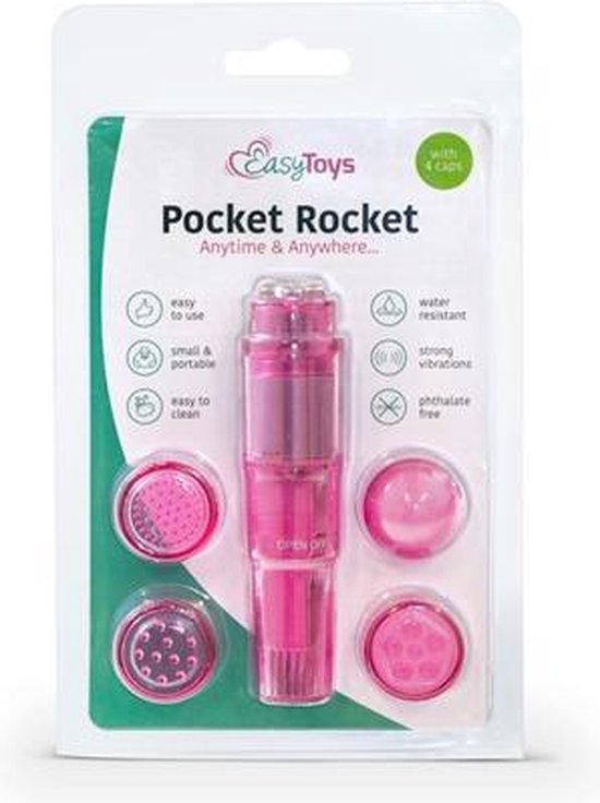 Easytoys Pocket Rocket - - Roze