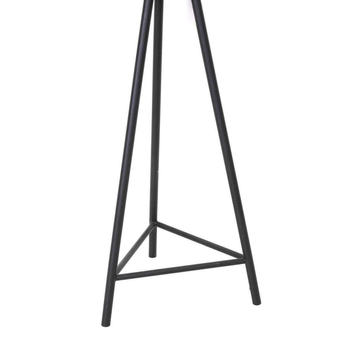 Light & Living Vloerlamp TOAH - mat-Antiek-brons - M - Zwart