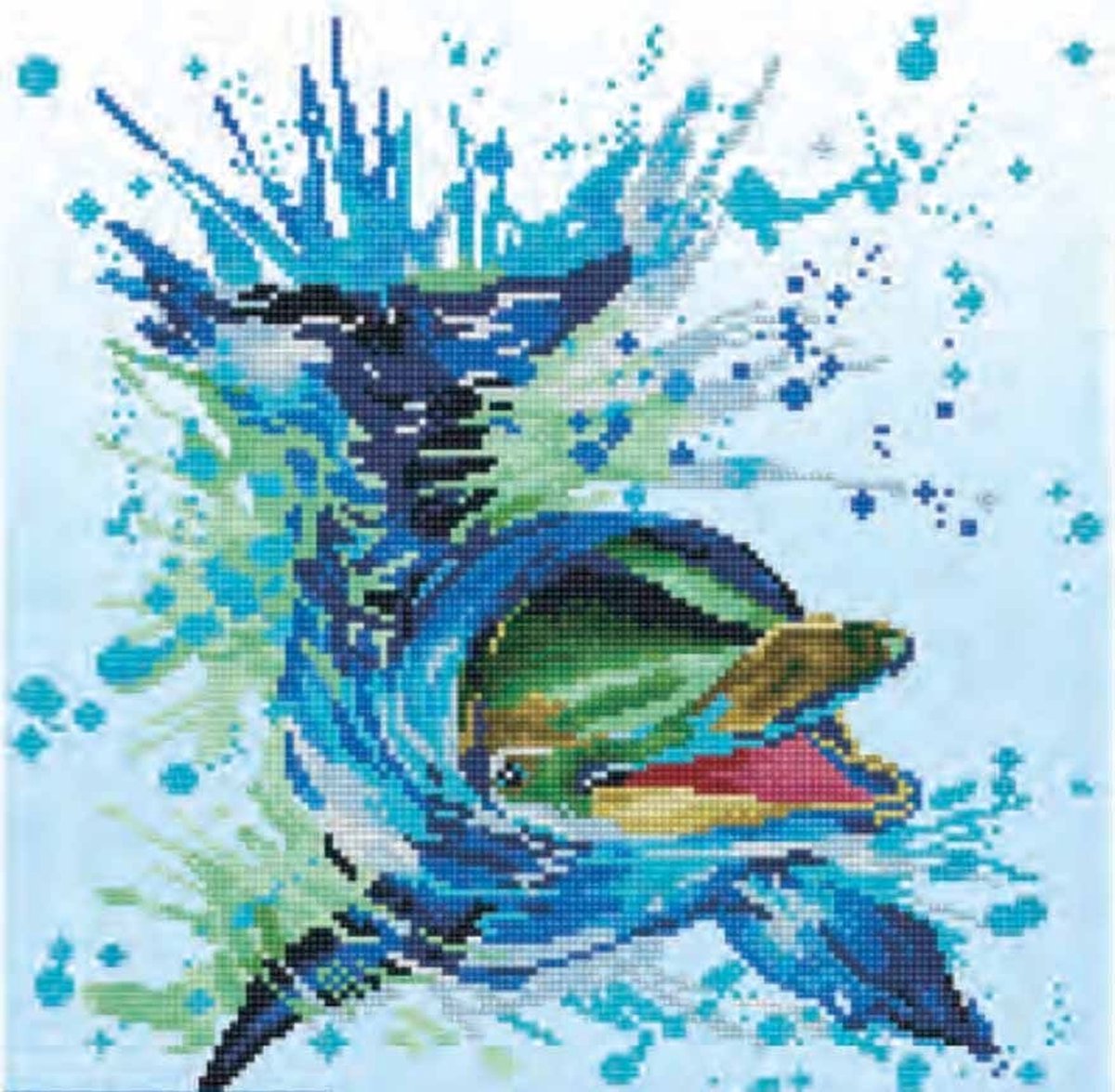 Diamond Dotz ® Flipper - Diamond Painting (40x40 cm)