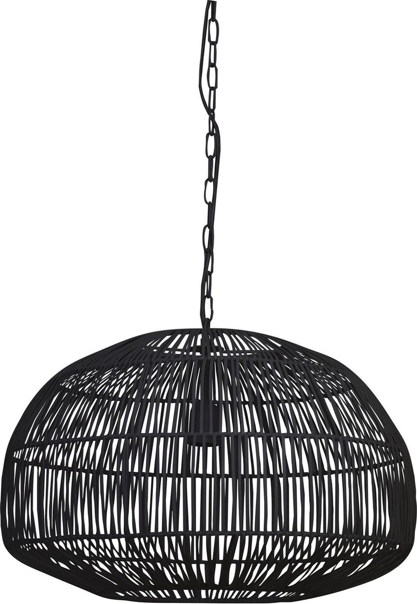Light & Living Hanglamp Ø57x40 cm TEMARI mat - Zwart