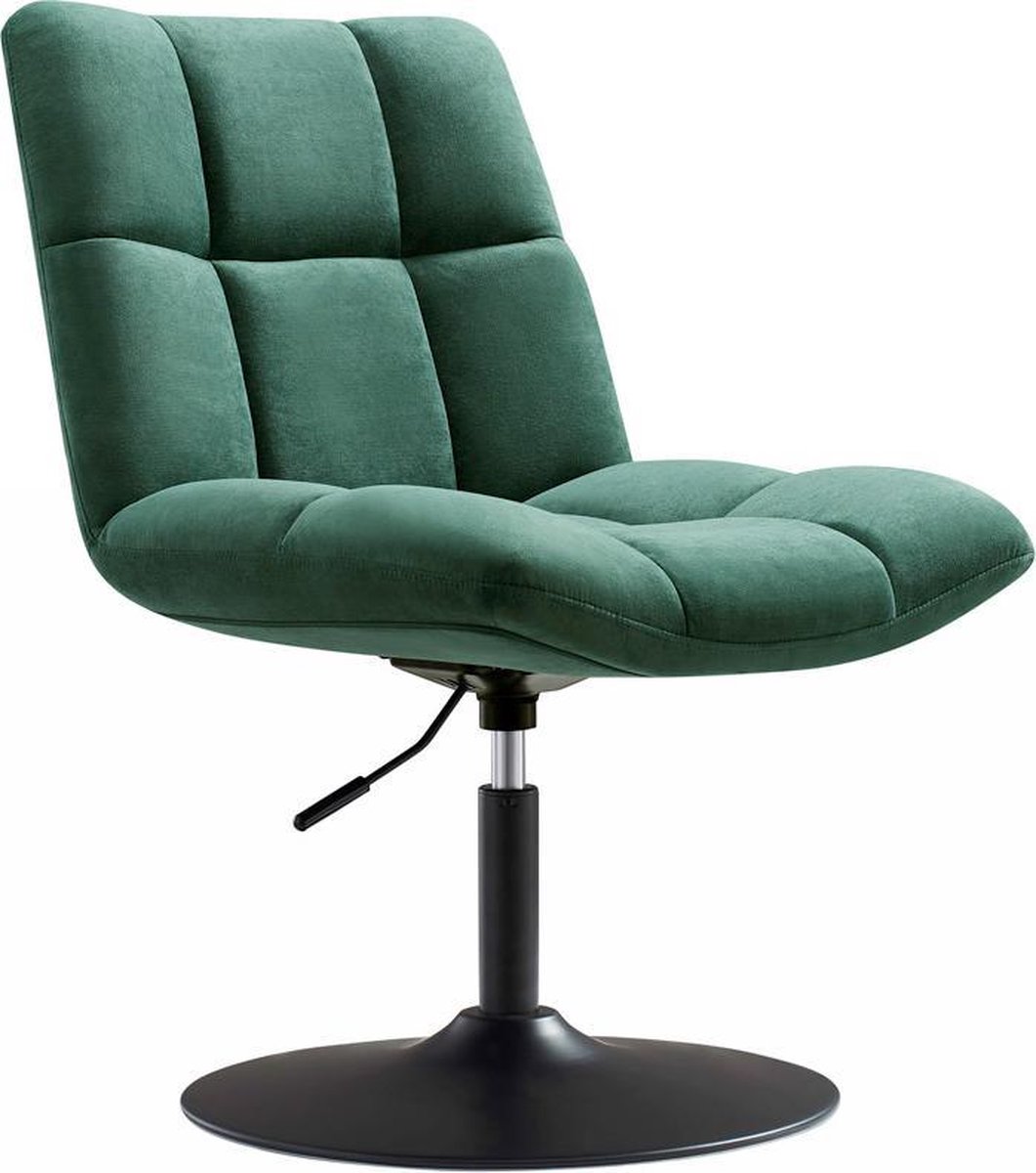 IVOL Design fauteuil Lille - Velvet - Groen