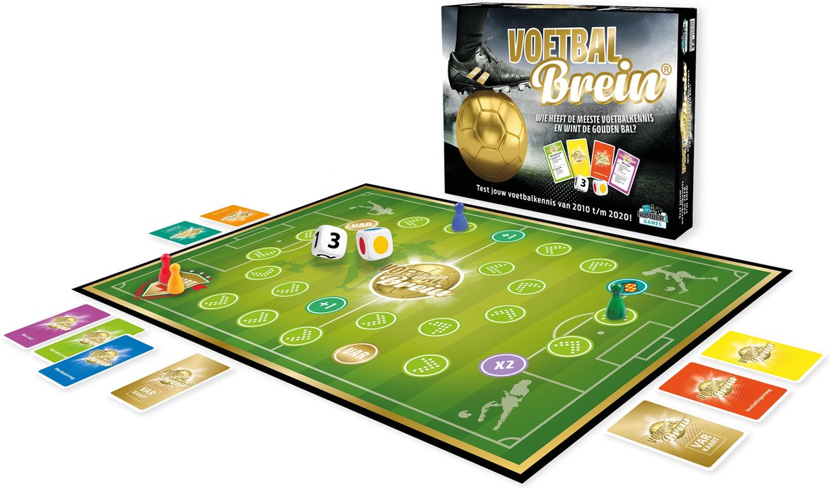 Number 1 Games bordspel Voetbalbrein (NL)