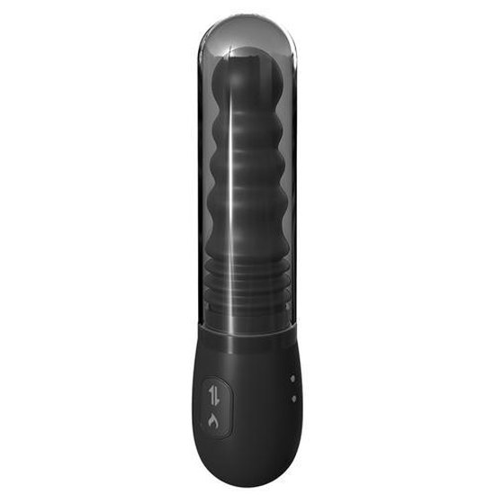 Anal Fantasy Gyrating Ass Thruster Stotende Anaal Vibrator - Zwart