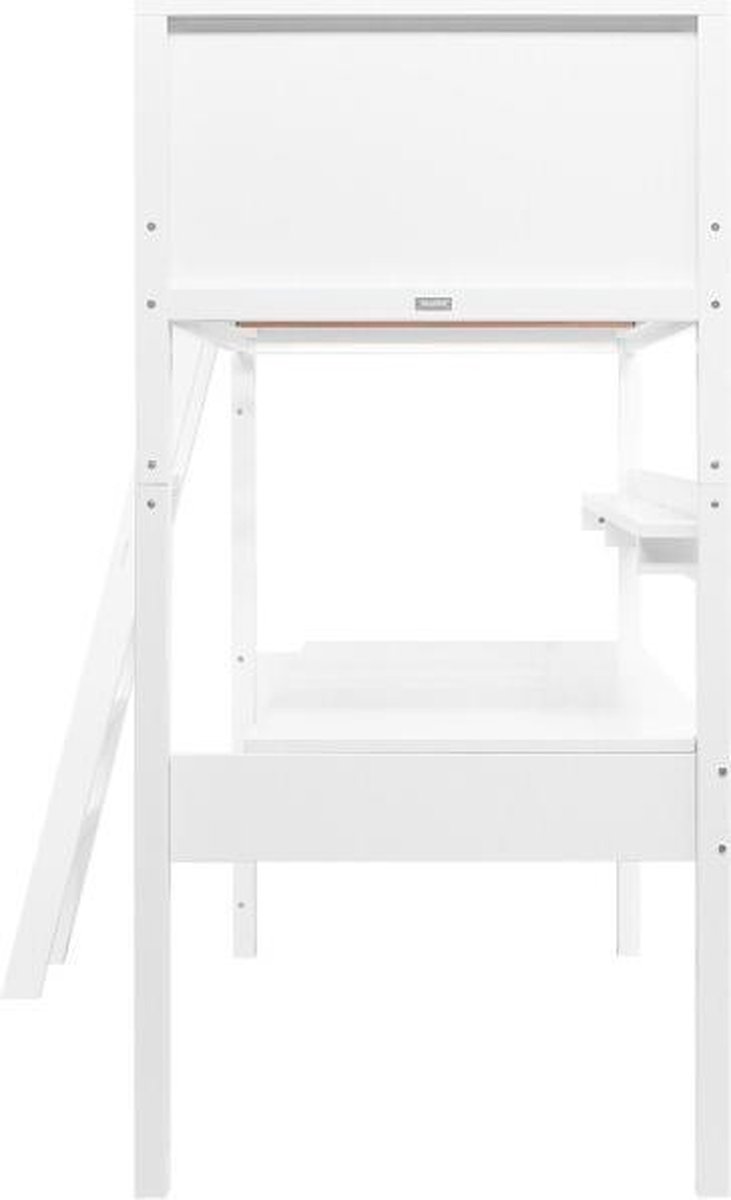 Bopita Nordic Hoogslaper XL Schuine Trap - 90 x 200 cm - Wit