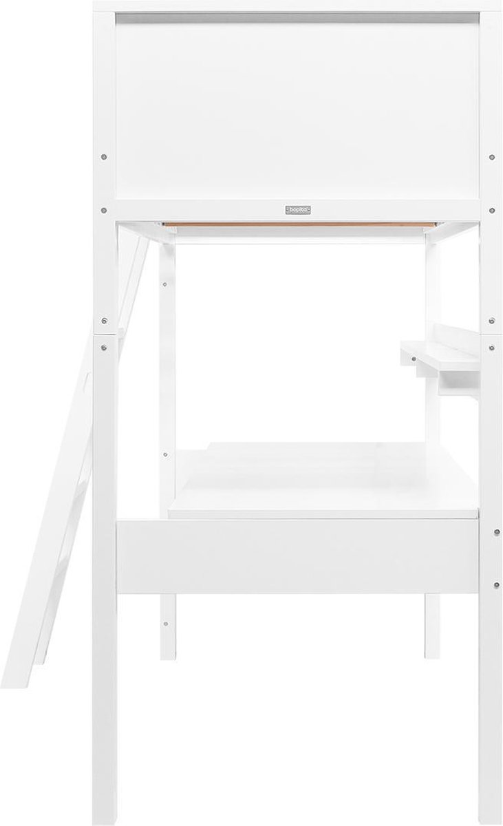 Bopita Nordic Hoogslaper XL Schuine Trap - 90 x 200 cm - Wit