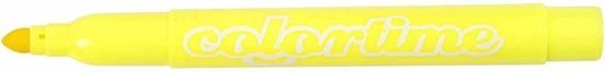 Colortime stiften lijndikte 5 mm 12 stuks - Geel