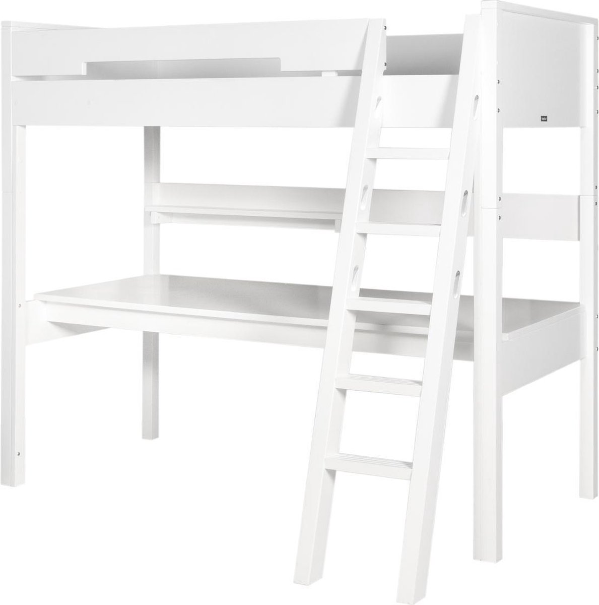 Bopita Combiflex Hoogslaper XL Schuine Trap - 90 x 200 cm - Wit