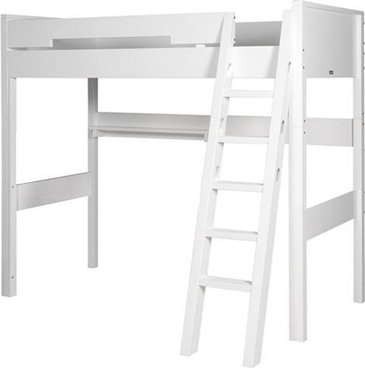 Bopita Combiflex Hoogslaper XL Schuine Trap - 90 x 200 cm - Wit